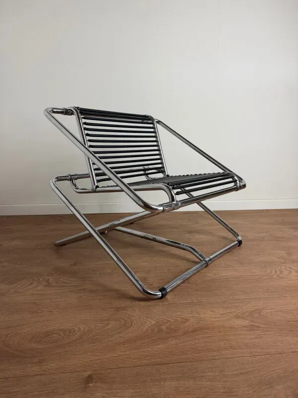 Illustration numéro 2 du produit Fauteuil basculant attribué à Ron Arad – Italie, années 1980