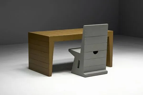 Illustration numéro 2 du produit Table à écrire de Nico van der Laan, Pays-Bas, années 1960