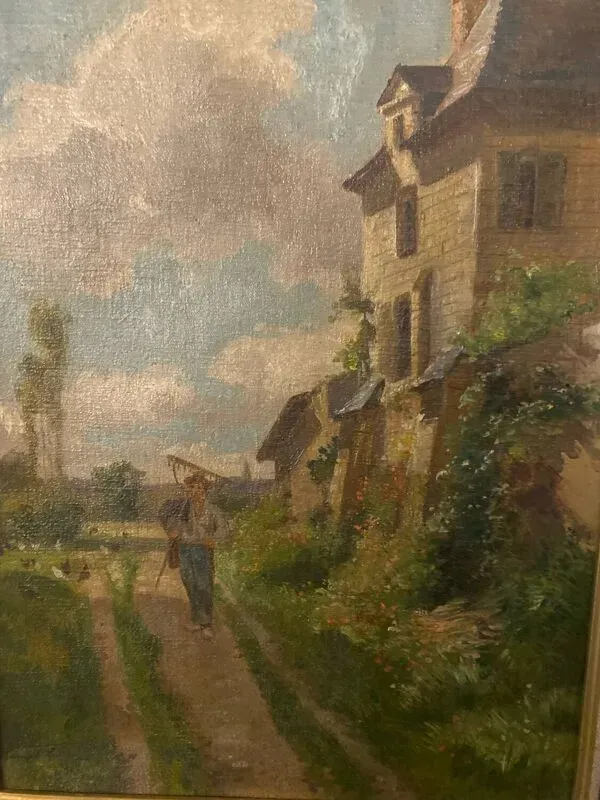 Illustration numéro 2 du produit Paysage signé école du XXEME siècle