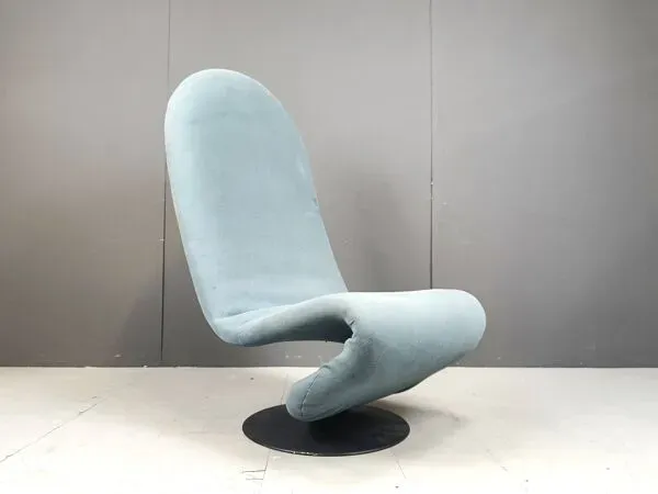 Illustration numéro 2 du produit Chaise à dossier haut 1-2-3 pour Fritz Hansen par Verner Panton pour Fritz Hansen, années 1970