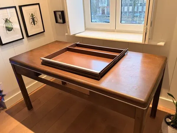 Illustration numéro 2 du produit Bureau en métal industriel français ''YAC Paris'' vers 1950