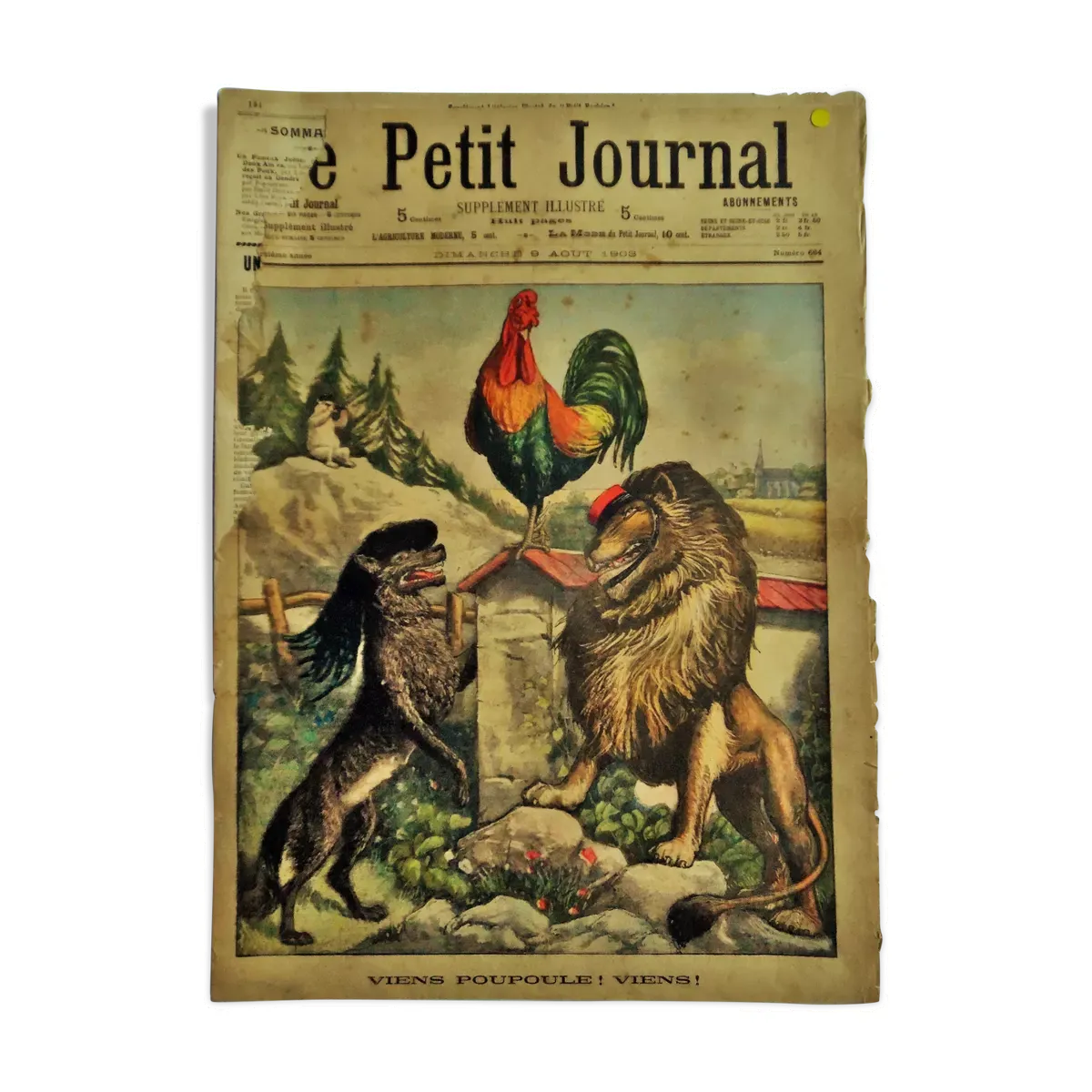 Illustration numéro 2 du produit Viens Poupoule ! Viens ! ...1903