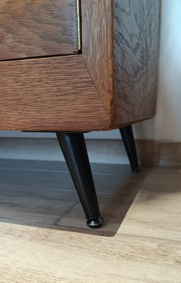 Illustration numéro 2 du produit Meuble secrétaire École d'Amsterdam art déco signé Eshuis &co