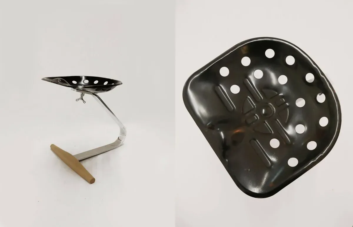 Illustration numéro 2 du produit Tabouret Mezzadro par Zanotta