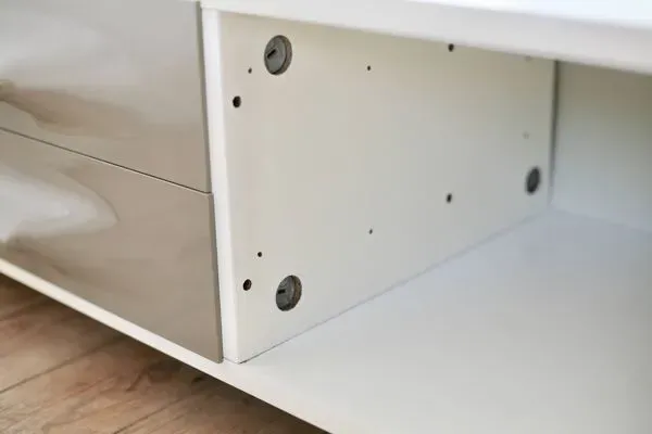 Illustration numéro 2 du produit Meuble de rangement bas, Raymond Loewy, Doubinsky Frères, années 70