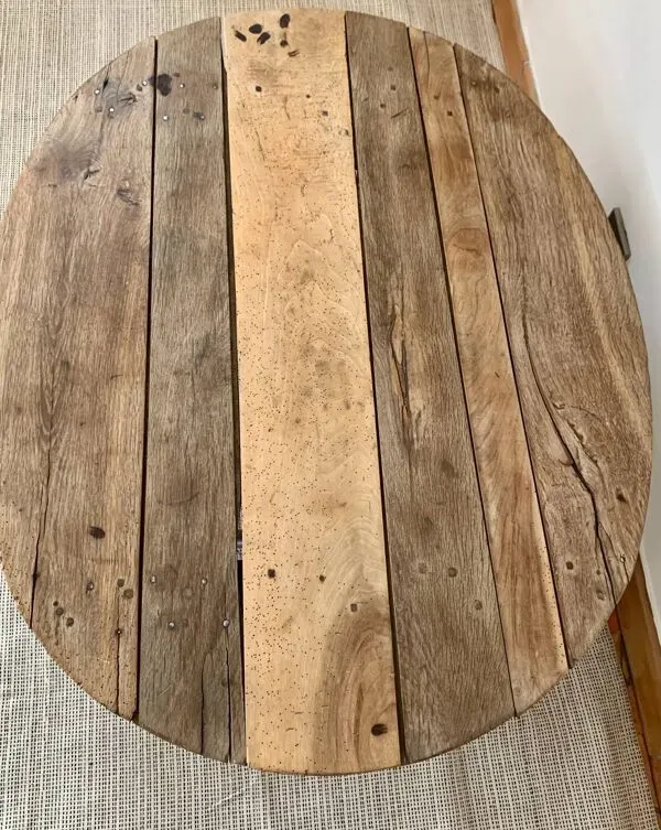 Illustration numéro 2 du produit Table basse industrielle