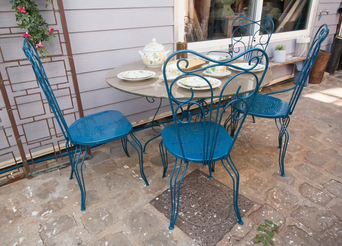 Illustration numéro 2 du produit Salon Fermob années 50