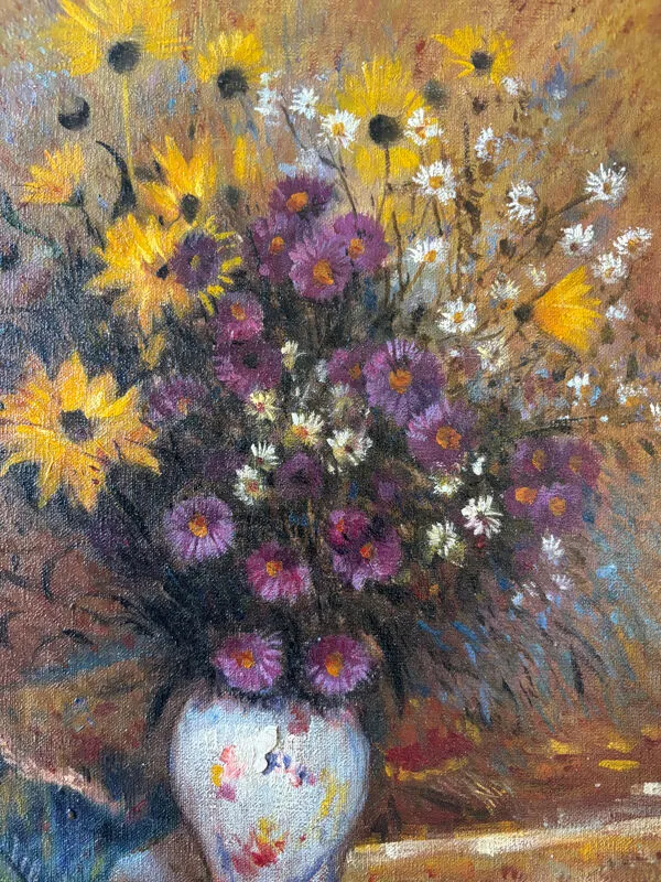 Illustration numéro 2 du produit Bouquet de fleurs signé