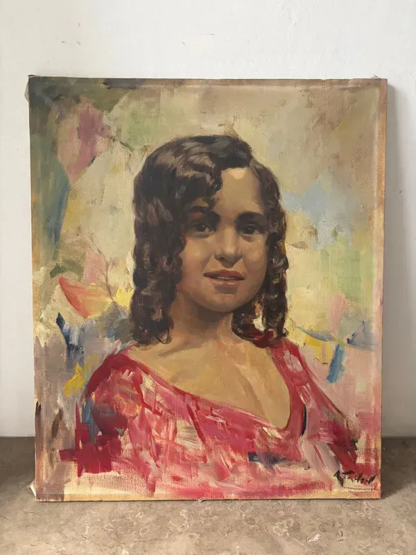 Illustration numéro 2 du produit Portrait de jeune fille