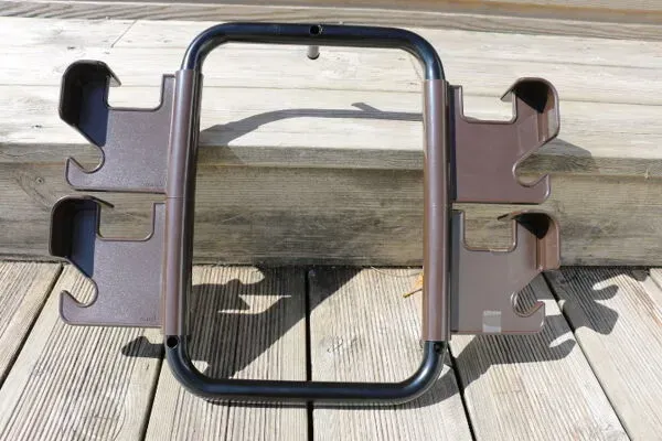 Illustration numéro 2 du produit Portemanteau 4 patères 4 Manade