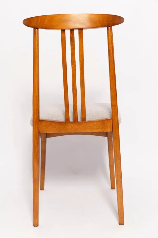 Illustration numéro 2 du produit Chaise en hêtre bouclé mi-siècle, design de M. Zielinski, Europe, 1960s