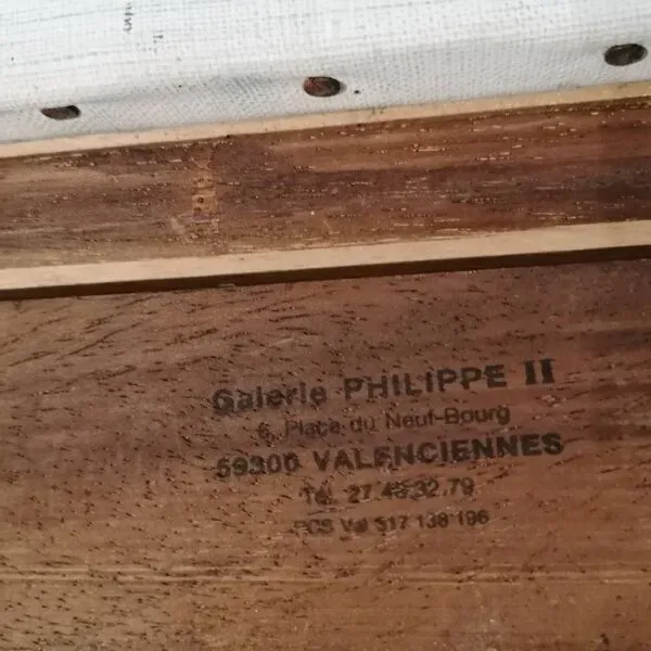 Illustration numéro 2 du produit Peinture huile sur toile Raphaël Dubois