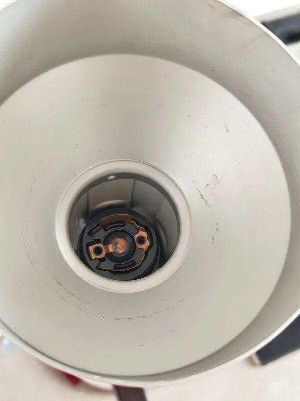 Illustration numéro 2 du produit Lampe de Bureau Vintage Chrome & Aluminium – Design 70s – Réglable