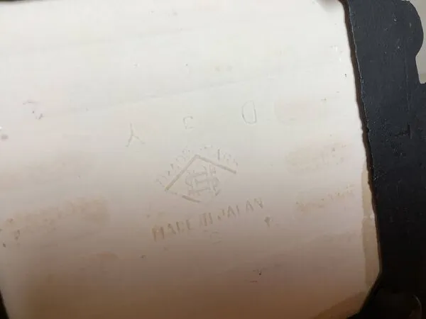 Illustration numéro 2 du produit Dessous de plat théière jaune orangé Japan