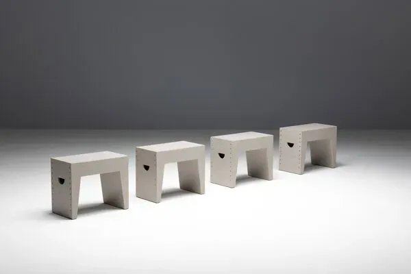 Illustration numéro 2 du produit Tabourets d'école Bossche par Dom Hans van der Laan et Jan de Jong, Pays-Bas, années 1970