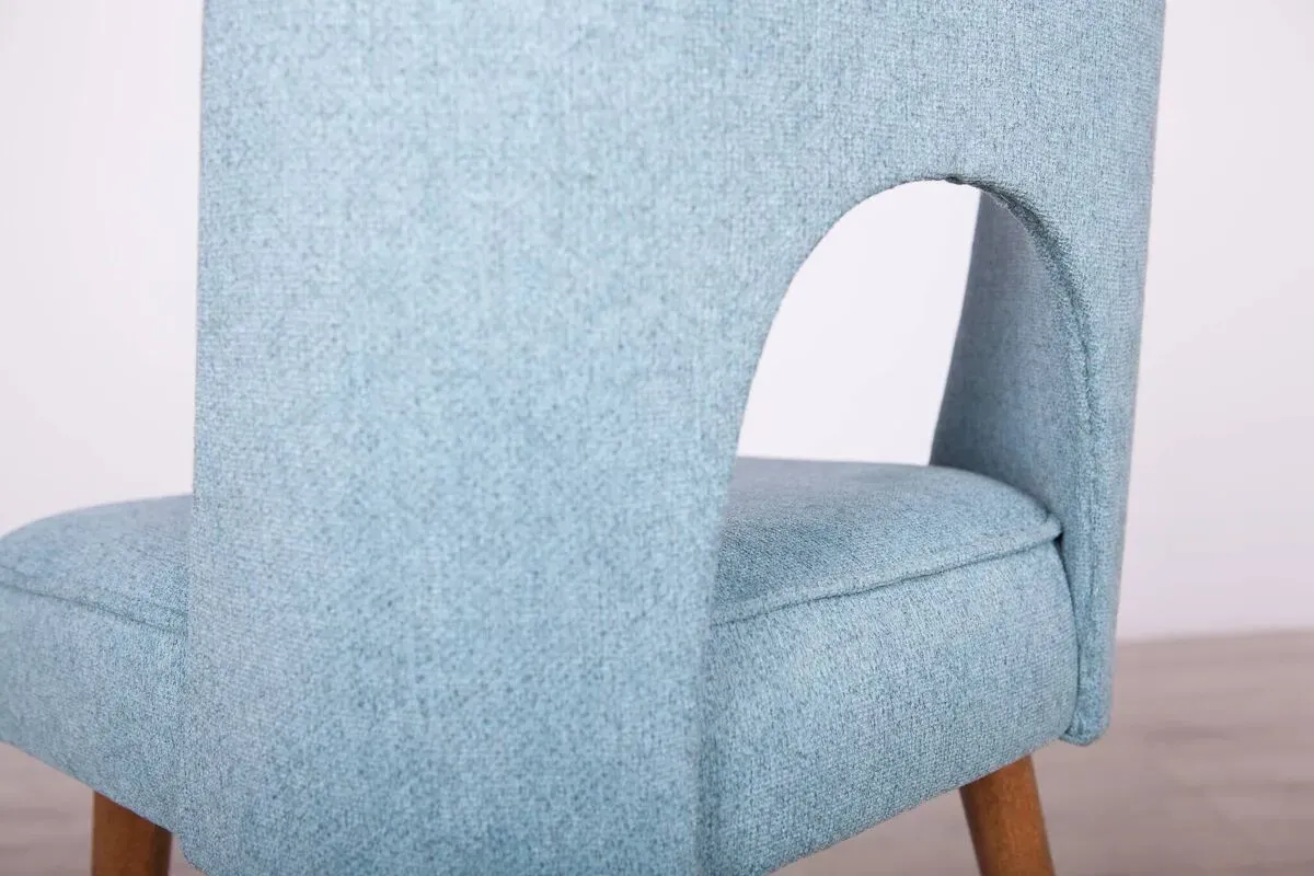 Illustration numéro 2 du produit Chaises en coquillage polonaises de l'usine de meubles de Bydgoszcz, années 1960, lot de 6