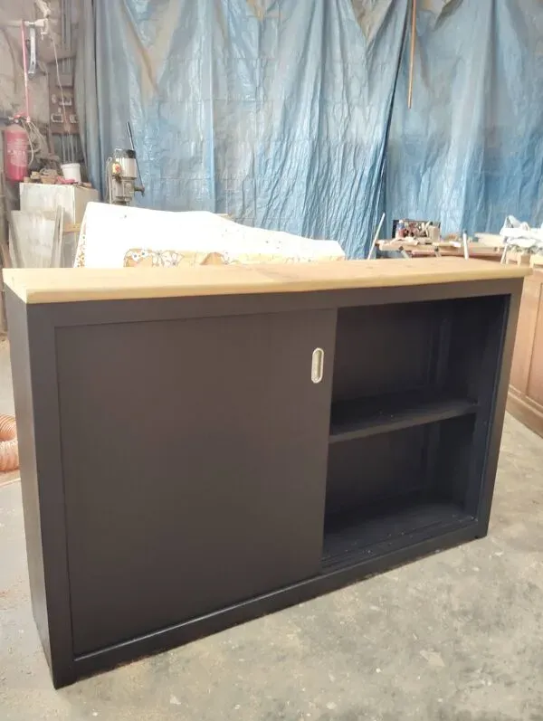 Illustration numéro 2 du produit Meuble de métier coulissant faible profondeur