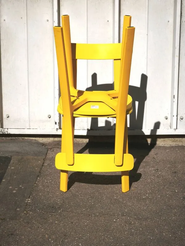 Illustration numéro 2 du produit Paire de chaises All Plastic Chair, Vitra