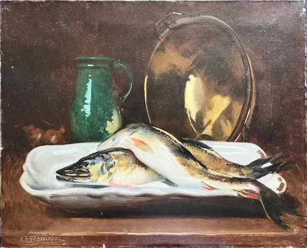 Illustration numéro 2 du produit une paire de brochets'' par Alexandre François Bonnardel