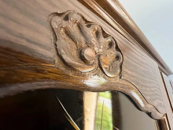 Illustration numéro 2 du produit Bibliothèque en chêne massif - Marque Riskoff