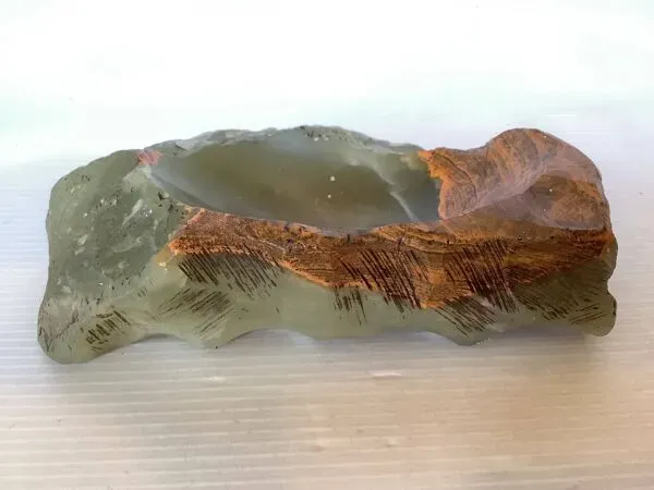 Illustration numéro 2 du produit Vide poche cendrier onyx vert