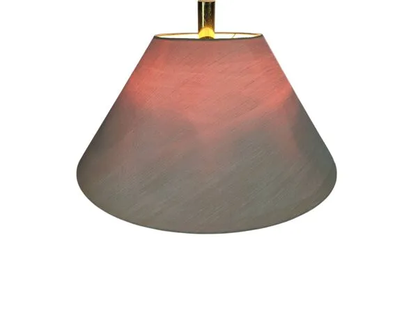 Illustration numéro 2 du produit Suspension, B + M Leuchten - style Hollywood Regency - RFA - laiton - acier - années 80