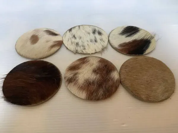 Illustration numéro 2 du produit Six dessous de verre vaches