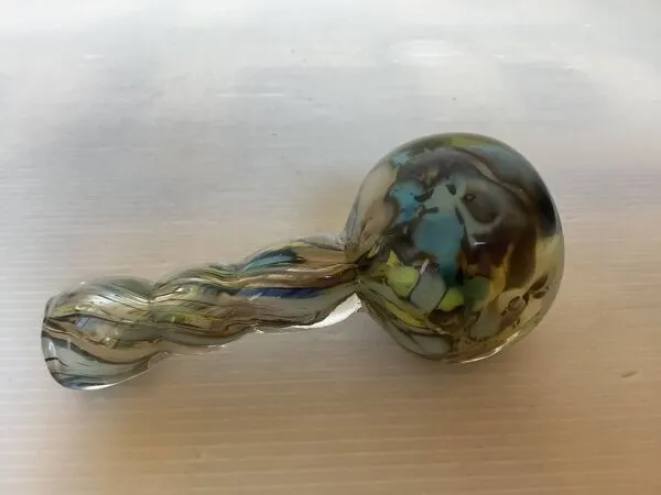 Illustration numéro 2 du produit Petit vase soliflore style Murano