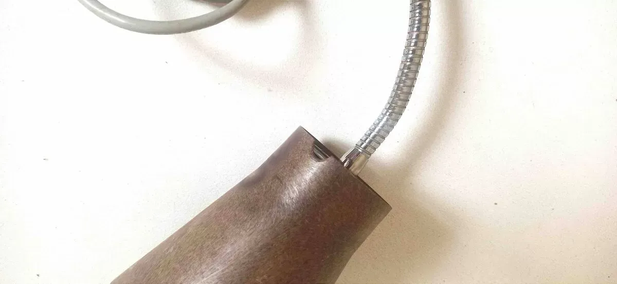 Illustration numéro 2 du produit Paire de lampes articulées industrielles Armelec Années 50