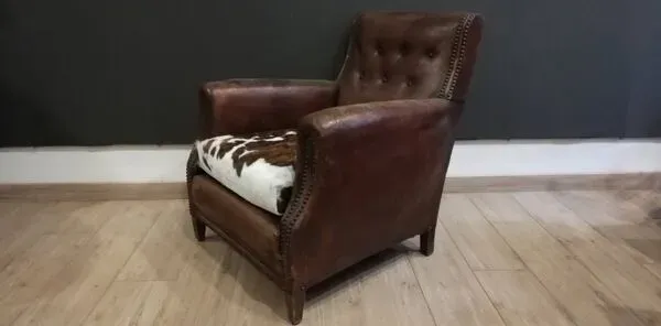 Illustration numéro 2 du produit Fauteuil Club années 50