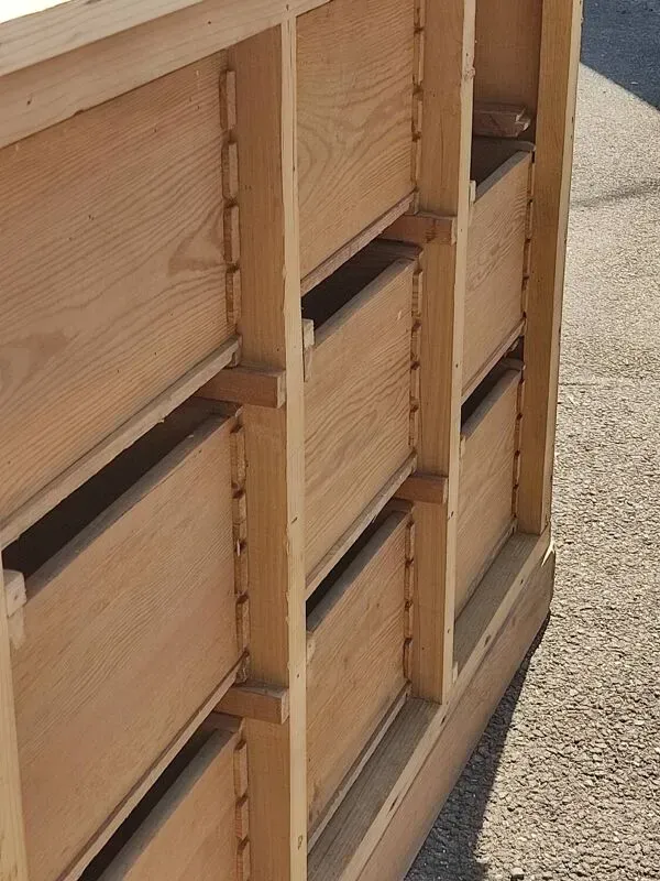 Illustration numéro 2 du produit Meuble de métier 9 tiroirs