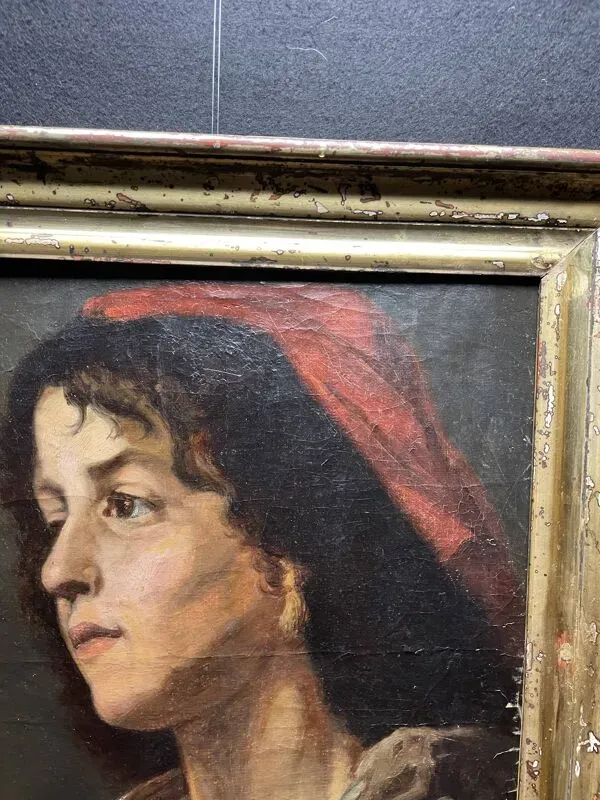 Illustration numéro 2 du produit Huile sur toile