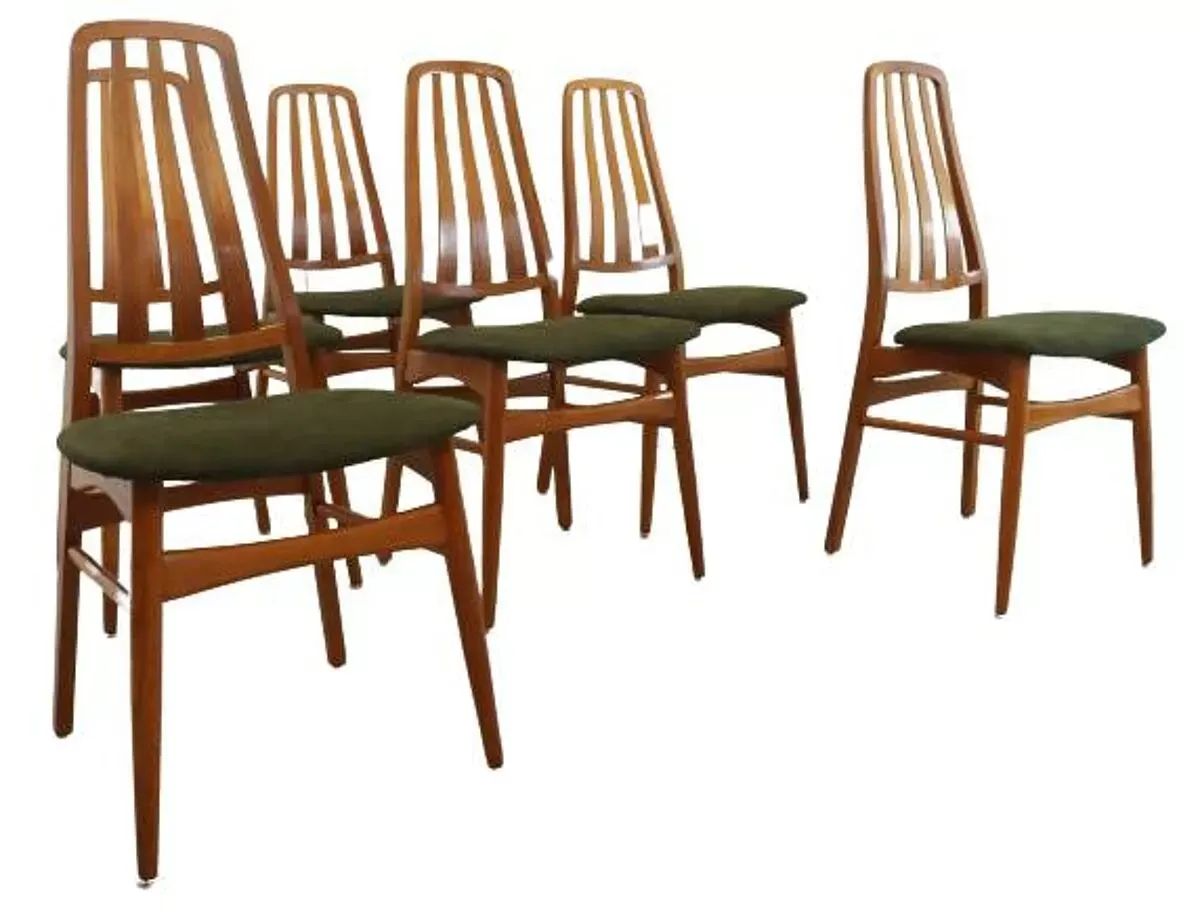 Illustration numéro 2 du produit Ensemble de 6 chaises de salle à manger Vamdrup 'Fano'