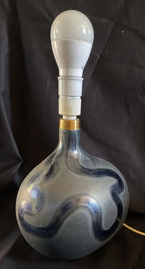 Illustration numéro 2 du produit ‌Lampe de bureau asymétrique par Michael Bang (1944-2013) pour Holmegaard, Danemark, 1970s