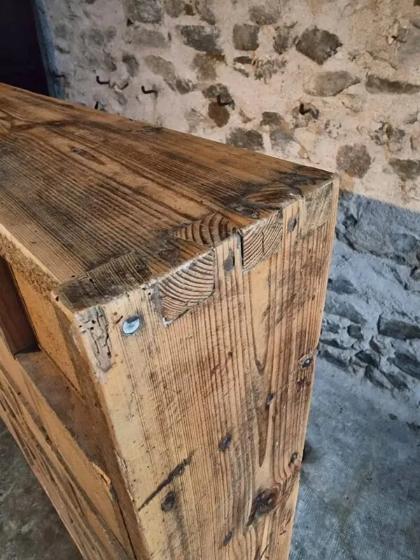 Illustration numéro 2 du produit Armoire à tiroirs en pin antique avec 50 tiroirs, apothicaire ou quincaillerie, XIXe siècle