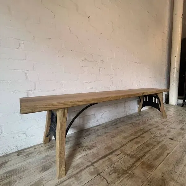 Illustration numéro 2 du produit Banc industriel Bamford Eiche