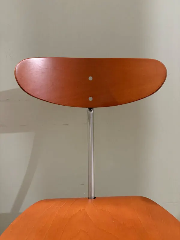 Illustration numéro 2 du produit Chaise pliante design industriel vintage 60’/70’