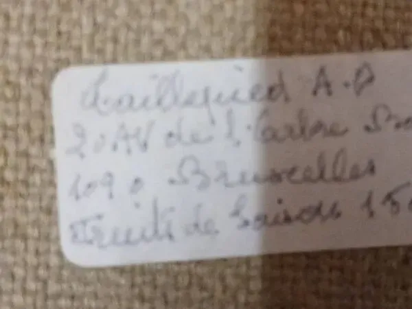 Illustration numéro 2 du produit Nature morte aux fruits de saison, huile sur toile signée André-Pierre Cailleret