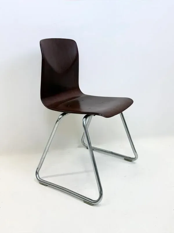 Illustration numéro 2 du produit Suite de 6 chaises S22 — Thur-Op Seat, années 1970