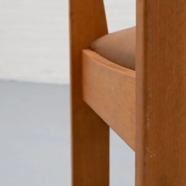 Illustration numéro 2 du produit Fauteuil Art Déco hollandais en cuir