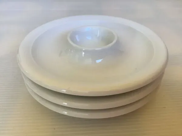 Illustration numéro 2 du produit Trio de coquetiers blancs Thomas Germany