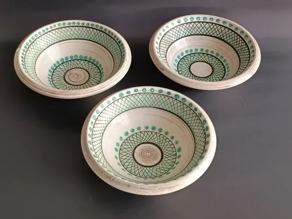 Illustration numéro 2 du produit Coupelles en céramique Arnold Zahner 1950