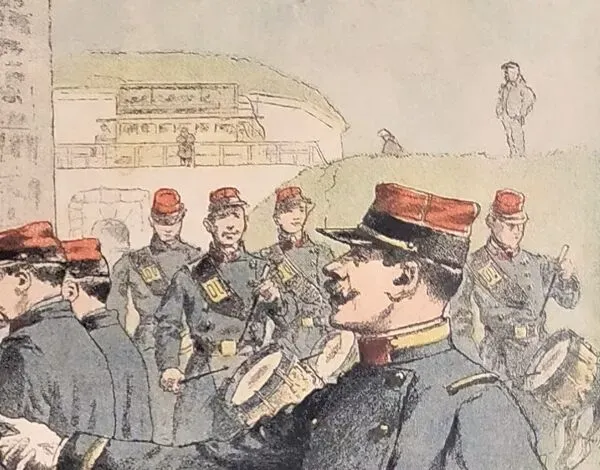 Illustration numéro 2 du produit L'école des tambours 1903