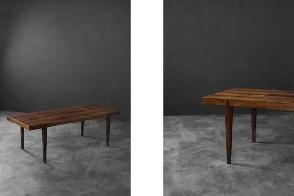 Illustration numéro 2 du produit Vintage Mid-Century Danish Rosewood Coffee Table by Severin Hansen