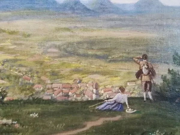 Illustration numéro 2 du produit Peinture à l'huile - paysage