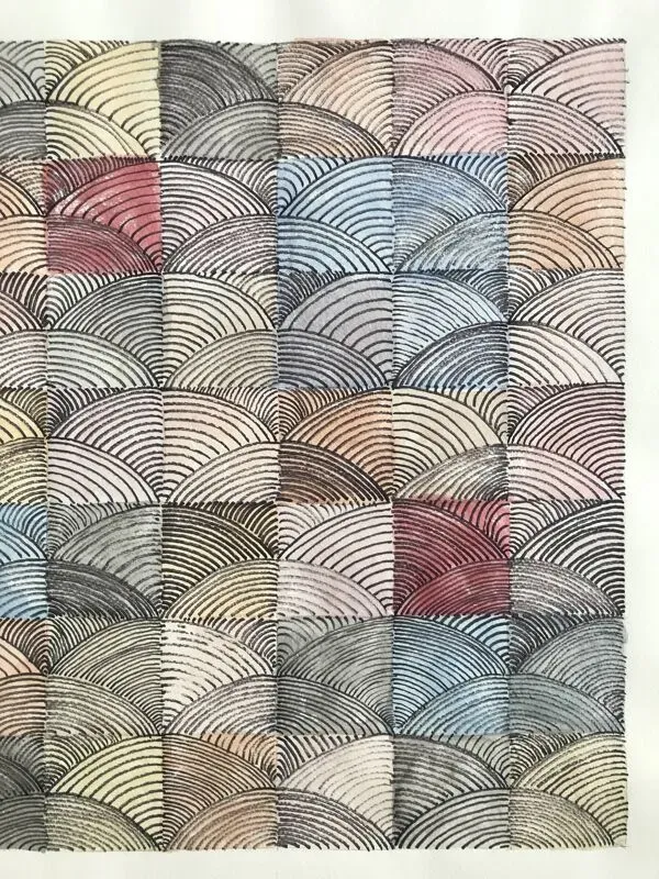 Illustration numéro 2 du produit Ecole contemporaine : technique mixte sur papier, Sans titre (coquillage), circa 2021