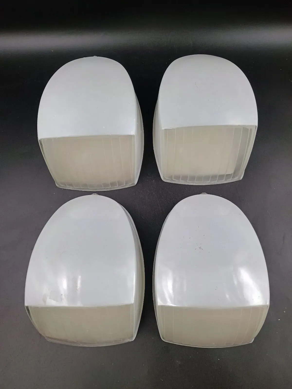 Illustration numéro 2 du produit Lot de 4 Appliques  Holophane AMV. 2 Made in France Loft industriel