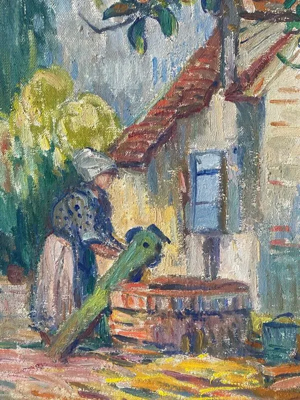 Illustration numéro 2 du produit Gouache école du XXEME siècle