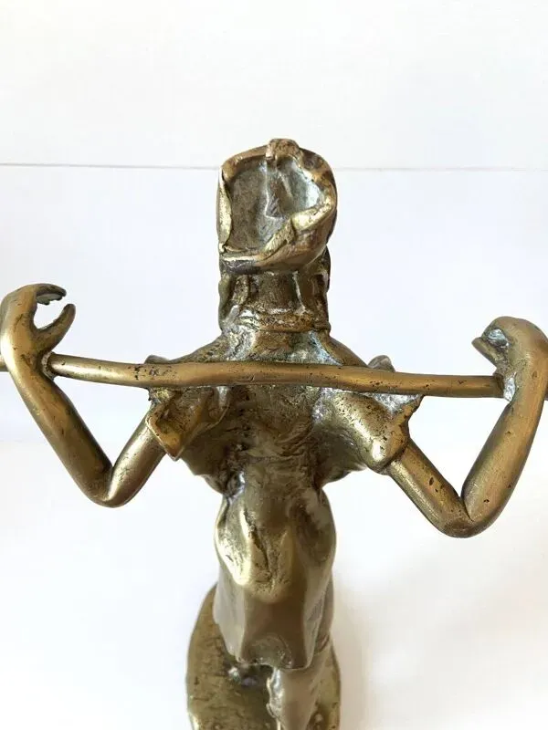 Illustration numéro 2 du produit Ancienne Statuette Sujet Figurine Art Africain Ethnie Mossi Bobo Burkina