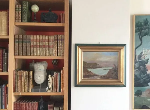 Illustration numéro 2 du produit Huile sur carton ''Bord de mer'', École anglaise fin 19ème s.